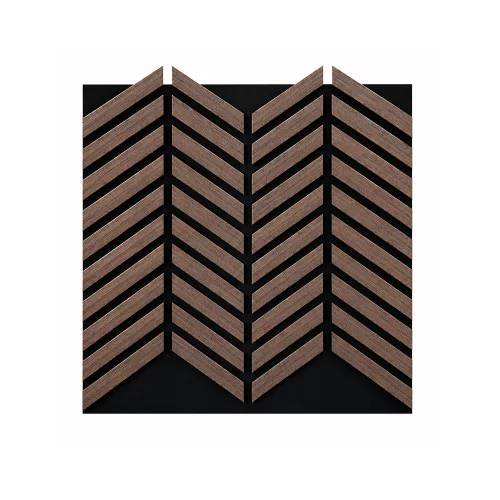 Akusztikus falpanel Deco XII olajos tölgy hatású 60x60x1,8 cm