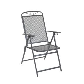 Alba fém mesh összecsukható kerti szék