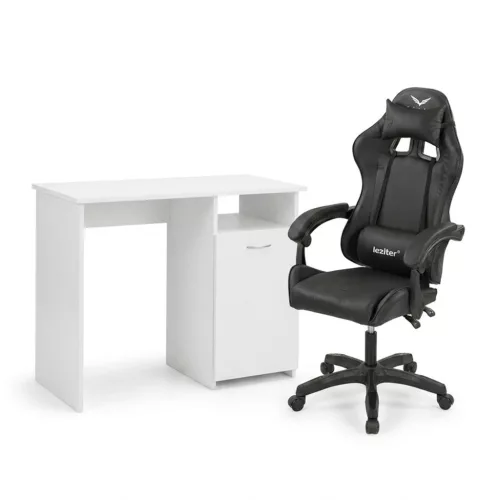 Family One íróasztal szett Raven gamer forgószékkel