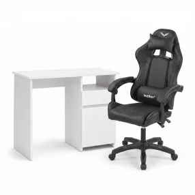 Family Pro íróasztal szett Raven gamer forgószékkel