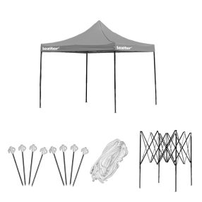 Összecsukható kerti pavilon 3x3 m