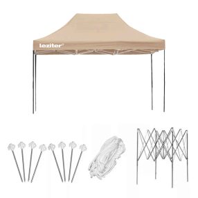 Összecsukható kerti pavilon 3x4 m