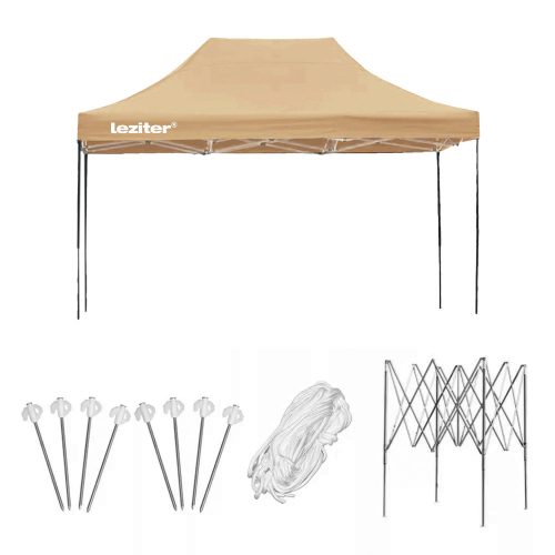 Összecsukható kerti pavilon 3x4,5 m