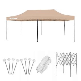 Összecsukható kerti pavilon 3x6 m