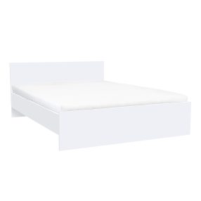   Miami franciaágy ágyneműtartó nélkül 160x200 cm fehér-fehér