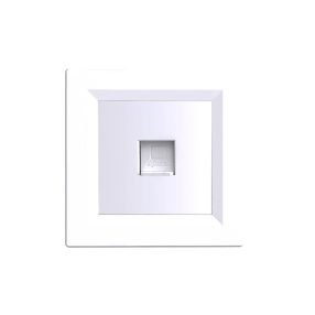 Nova UTP aljzat RJA-45 fehér kerettel