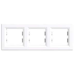Nova hármas keret vízszintes fehér