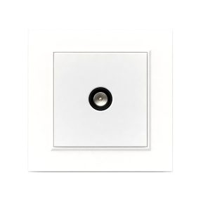 Nova TV csatlakozóaljzat fehér