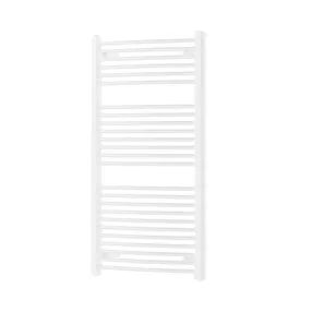Egyenes törölközőszárító radiátor 1200x600 mm fehér