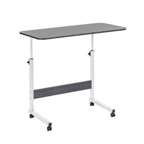 Állítható magasságú laptopasztal 80x40 cm fekete