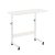 Állítható magasságú laptopasztal 80x40 cm fehér