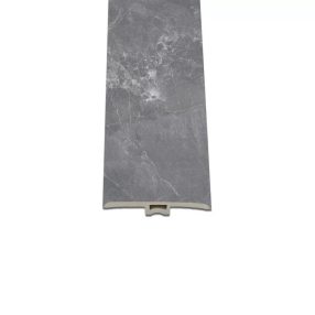   Vinyl SPC padló burkolatváltó Fjord márvány mintás sötét szürke 2400x45x6 mm