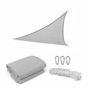 Rana napvitorla háromszög alakú 3x3x3 m szürke