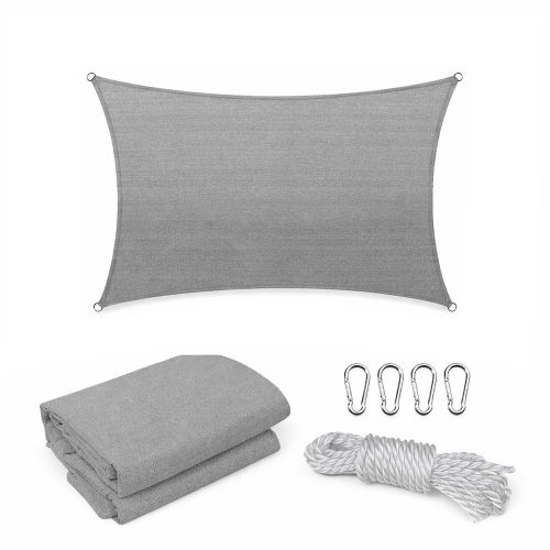 Rana napvitorla négyszög alakú 3x4 m szürke