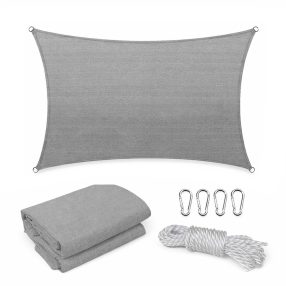 Rana napvitorla négyszög alakú 4x5 m szürke