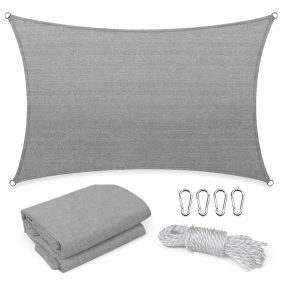 Rana napvitorla négyszög alakú 5x6 m szürke