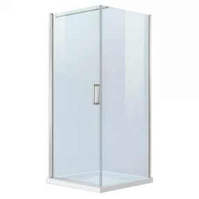   Simple nyílóajtós szögletes zuhanykabin zuhanytálca nélkül