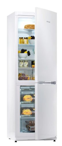 Snaigé RF34SM-S0002E Ice Logic alulfagyasztós fehér hűtőszekrény, 292 l, 185x60x65cm, LED, E energiaosztály, Gyorsfagyasztás, fehér szín