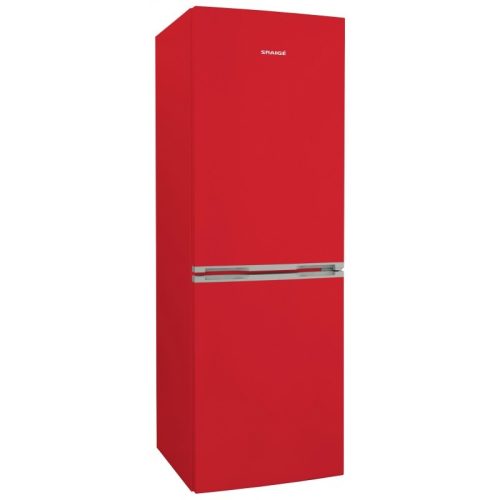 Snaigé RF53SM Fresh INN alulfagyasztós piros hűtőszekrény, 267 l, 176x60x65 cm, LED, F energiosztály, Gyorsfagyasztás