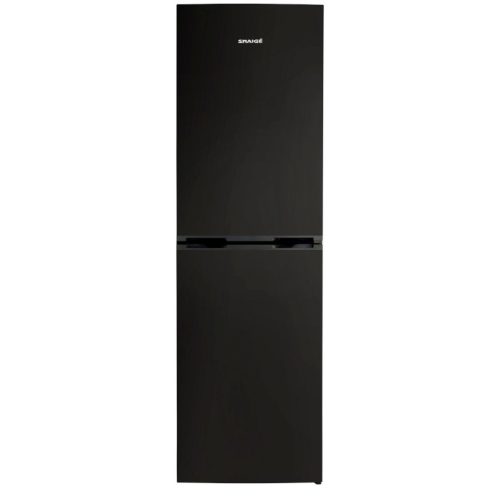 Snaigé RF57SM Fresh INN alulfagyasztós fekete hűtőszekrény, 300 l, 194,5x60x65cm, FAST FREEZE, LED, E energiaosztály,+3 év alkatrészgarancia!