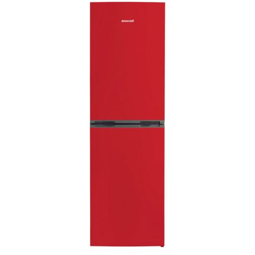 Snaigé RF57SM Fresh INN alulfagyasztós piros hűtőszekrény, 300 l, 194,5x60x65cm, FAST FREEZE, LED, E energiaosztály,+3 év alkatrészgarancia!