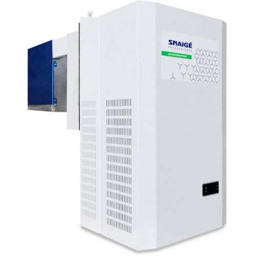 Snaigé Professional SGM008 monoblokk hűtőegység Rendelésre! Hőmérséklettartomány: -5...+5 °C, Hűtőtér térfogata: 3 - 9,8 m³, Hűtőteljesítmény: 785 W